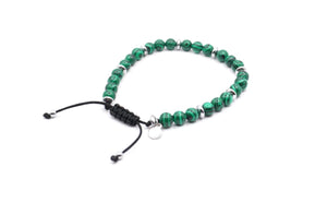 Handmade Bracelet with Malachite