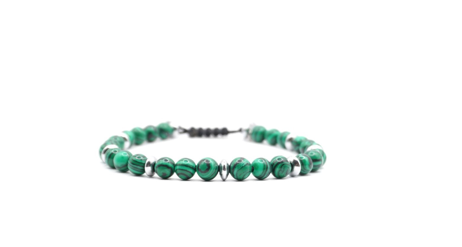 Handmade Bracelet with Malachite