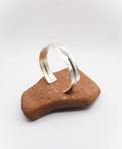 '' Ariadne '' Narrow Silver Bracelet